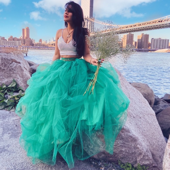 Long Maxi Tulle Skirt - Picture 2 of 7